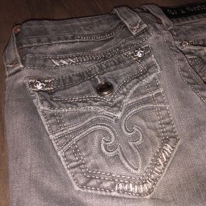 Rock Revival Jeans - Grey Size 24